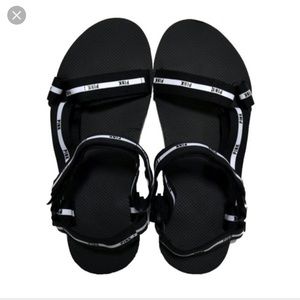 PINK Velcro Sandals